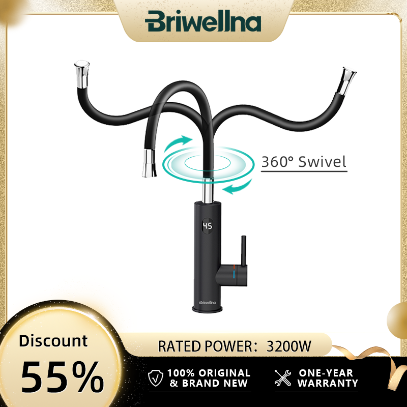 Kitchen Baking Mixer - Briwellna Elektrischer Warmwasserbereiter, 220 V, 2-in-1-Küchenarmatur,