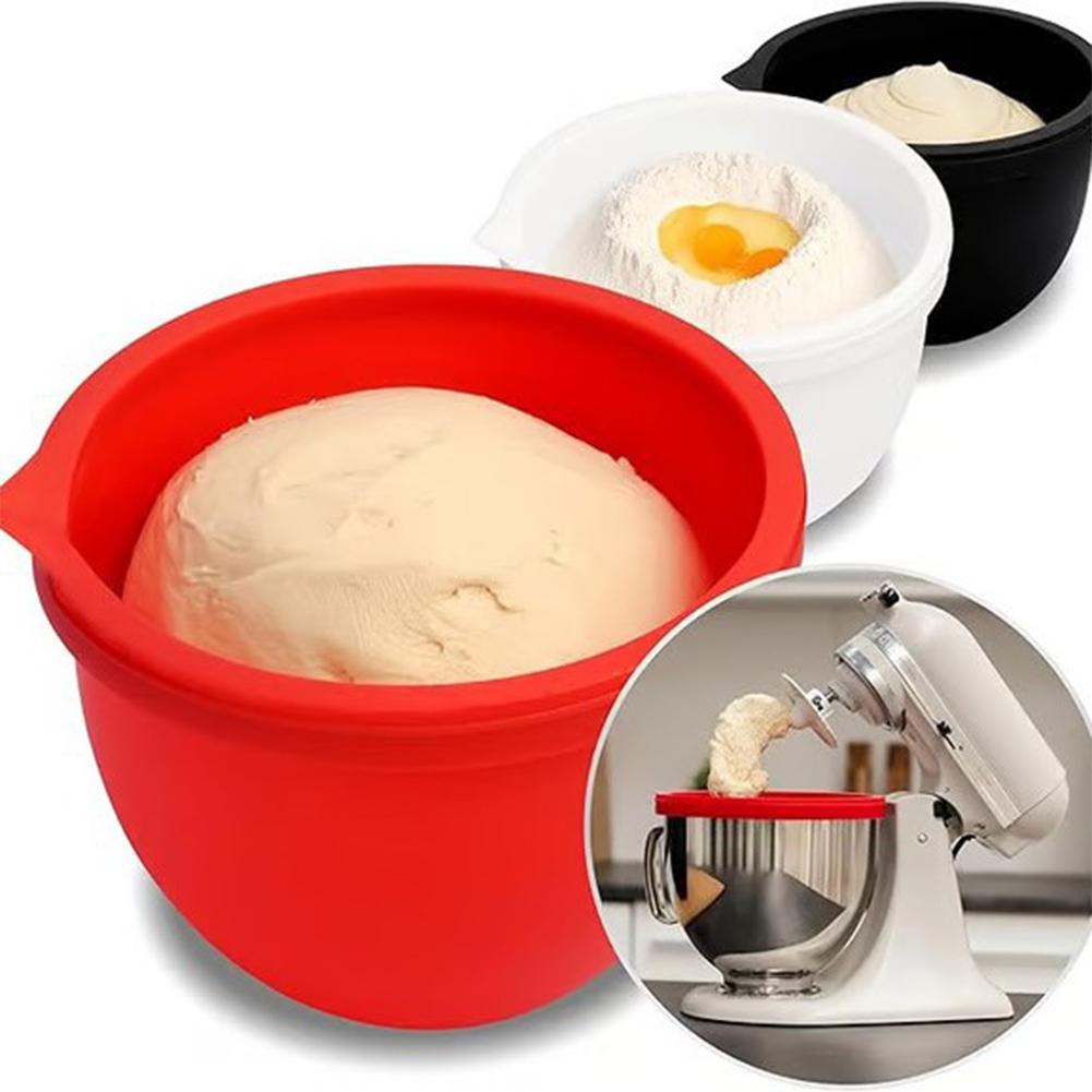 Kitchen Aid Baking Mixer - Silikon-Schüssel-Einlage mit Deckeln für KitchenAid-Kippkopfmixer, 5