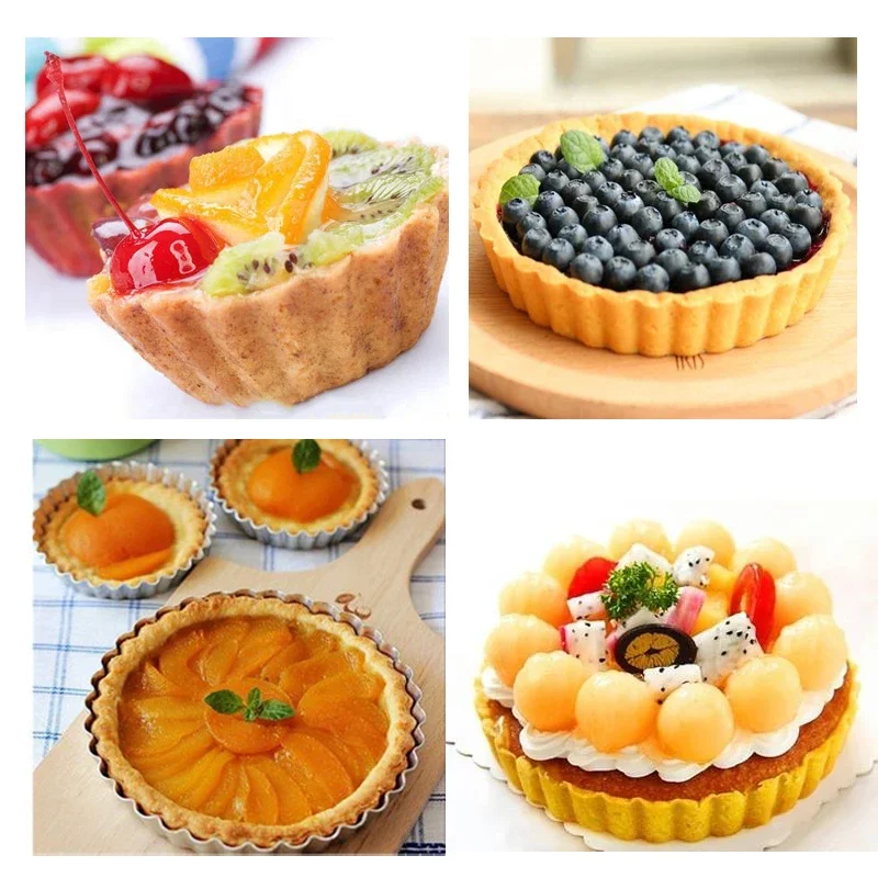 6-teiliges Antihaft-Tarte- und – Tart Pan Loose Bewertung und Preis