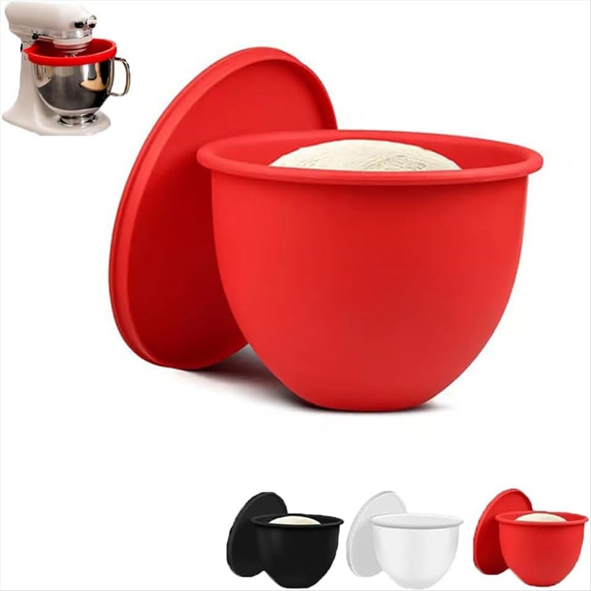 (A25M) 3 Stück Silikon-Einlage – Kitchen Aid Baking Mixer Bewertung und Preis