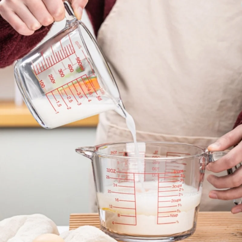2/4 Tassen Glas-Messbecher zum – Kitchen Baking Essentials Bewertung und Preis