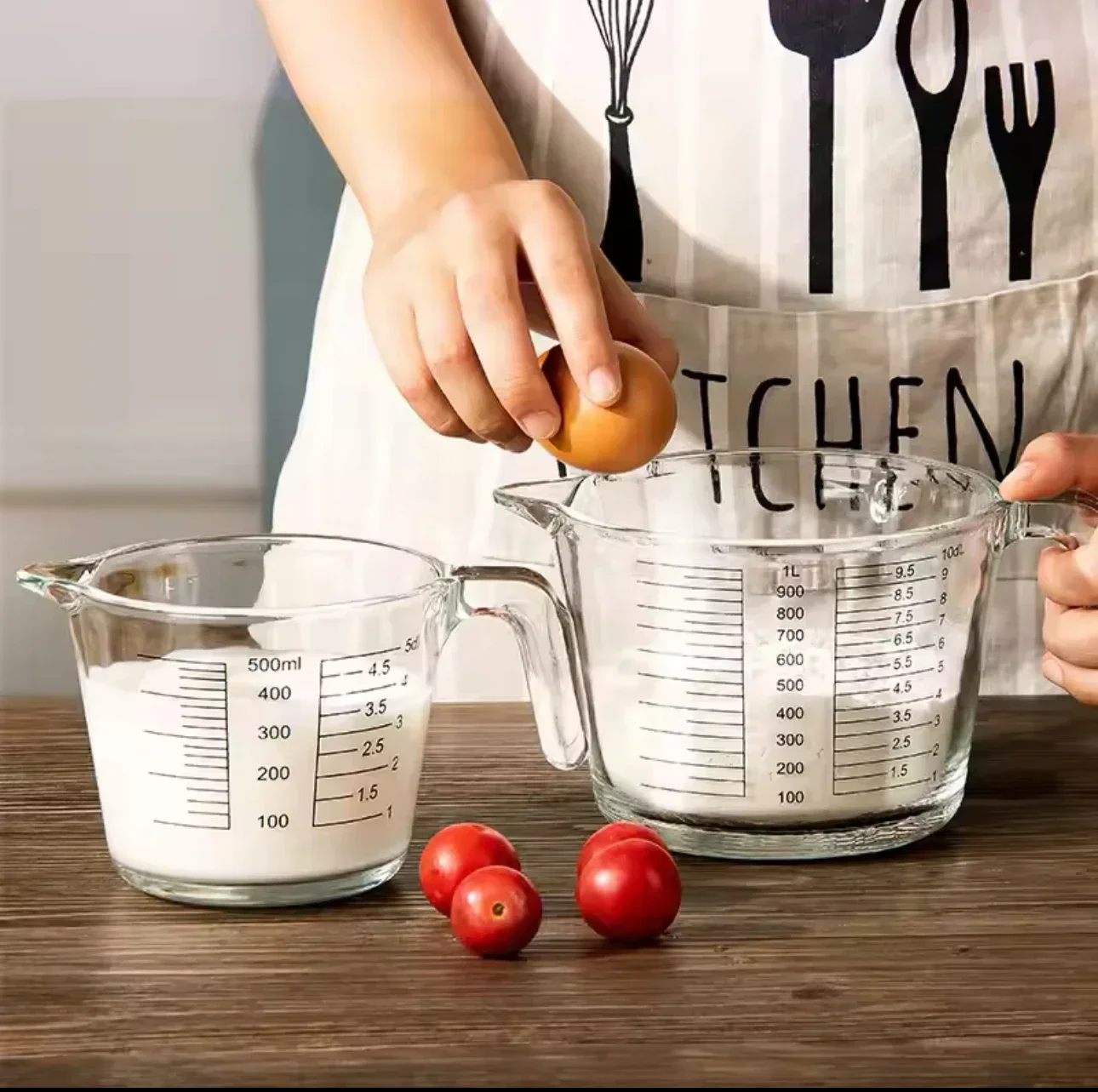 2/4 Tassen Glas-Messbecher zum – Kitchen Baking Essentials Bewertung und Preis