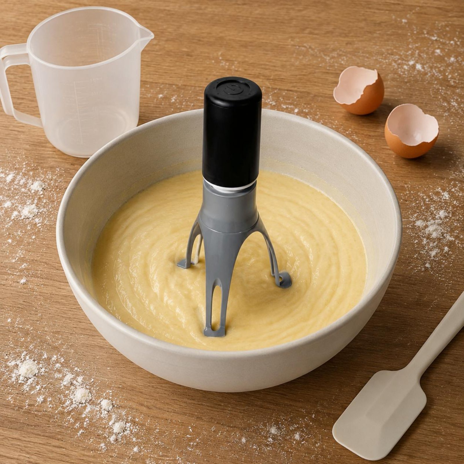 Automatischer Dreieck-Rührer - – Kitchen Baking Mixer Bewertung und Preis